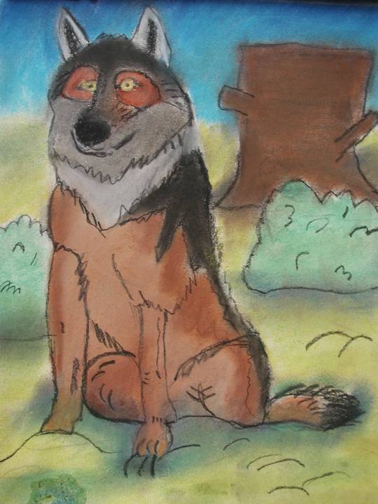 Un Loup de Valloire par joseph 